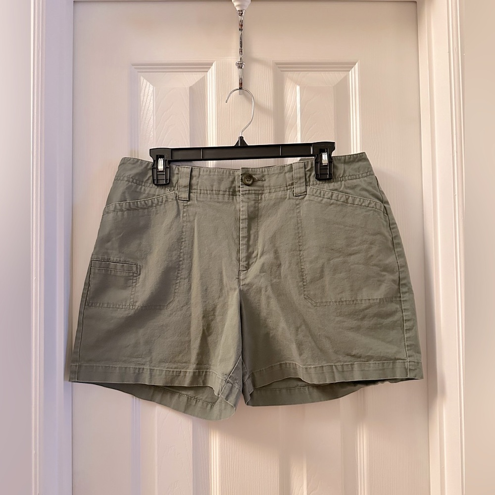 Dockers-Army Green Shorts. Size 12